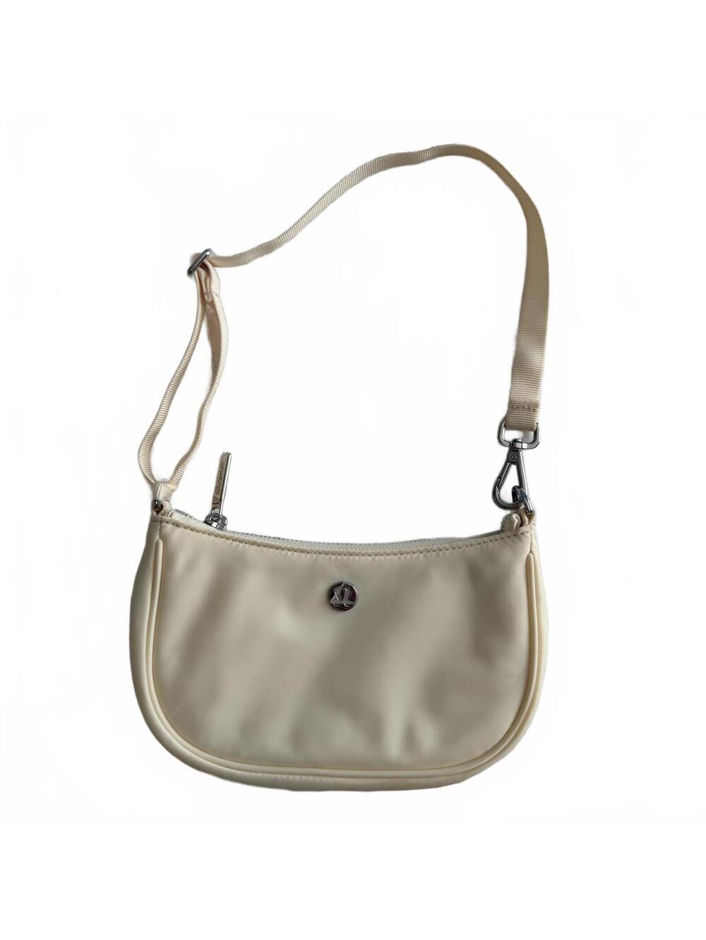 NWOT 🧈 Butter Cream Lululemon City Essentials Mini Shoulder Bag 1L - Picture 4 of 8